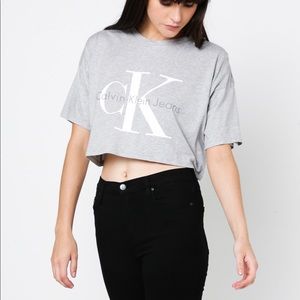 Calvin Klein Grey Top